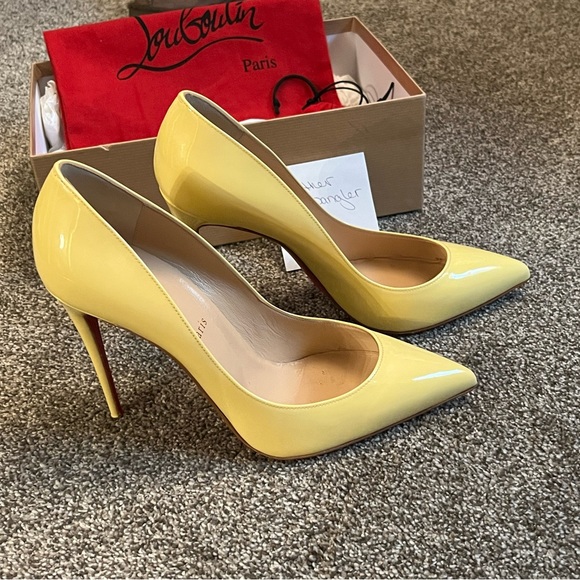 Christian Louboutin 100 mm heels great condition size 40 - Picture 2 of 12